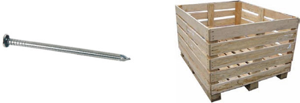 WOODEN CRATE - BOX NAIL